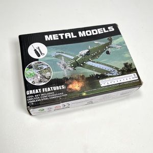METAL MODELS stainless steel lucky doug model airplane